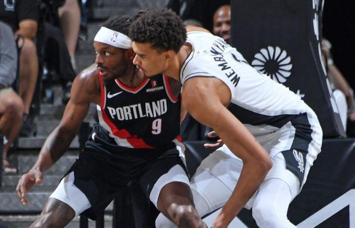 Spurs shake off back-to-back losses in win over the Trail Blazers