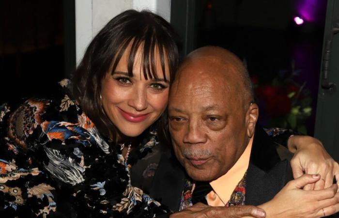 Rashida Jones honors dad Quincy Jones with heartfelt tribute: ‘He was love’