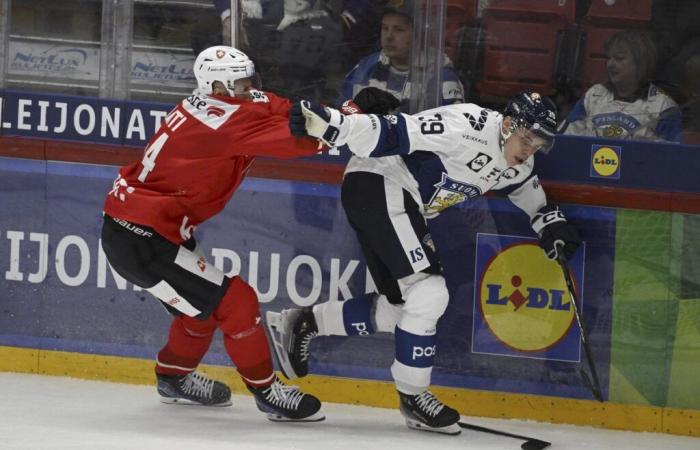 Ice hockey: Switzerland loses to Finland