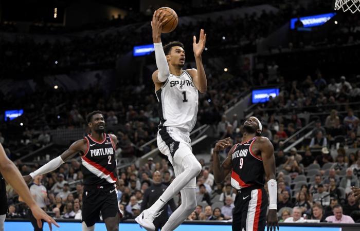 Gregg Popovich misses fourth straight game with undisclosed illness as San Antonio Spurs beat Portland Trail Blazers