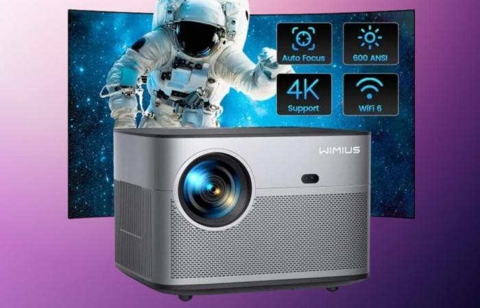 More than 170 euros reduction on this video projector