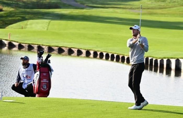 Ugo Coussaud 6th, Paul Waring sole leader of the Abu Dhabi HSBC Championship