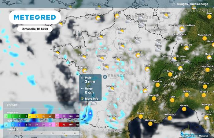 latest forecast update for the weekend. Will the sun finally return to the north of France?