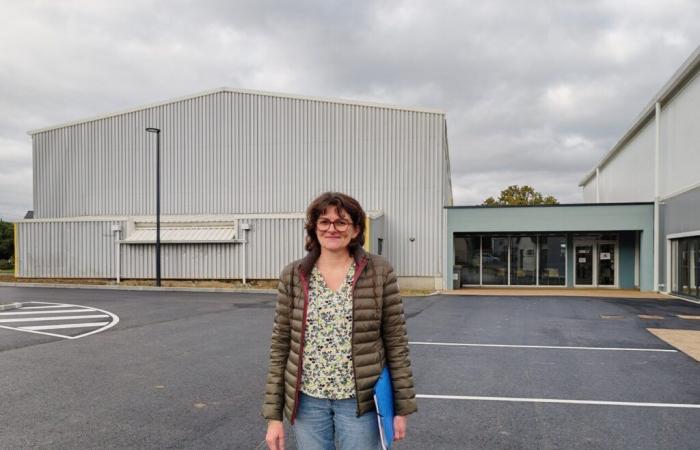 In this town of Ille-et-Vilaine, an innovative parking lot for the sports hall