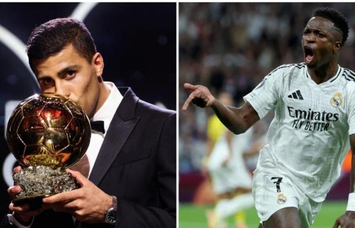 Rodri crowned Ballon d’Or ahead of Vinicius: voting details revealed