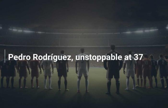 Pedro Rodríguez, unstoppable at 37 years old