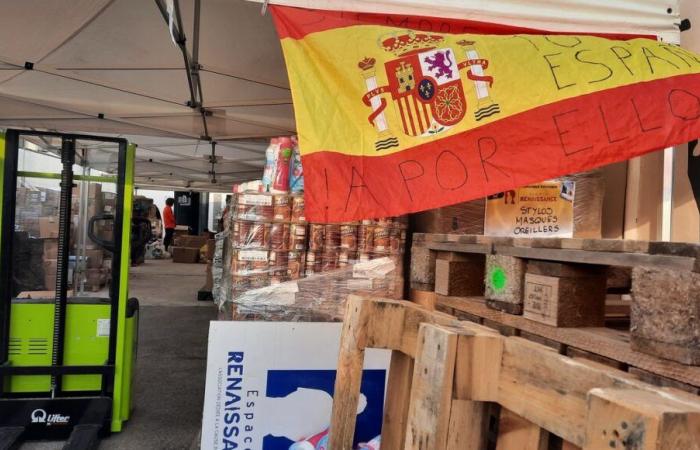 Floods in Spain: three heavy goods vehicles loaded with donations for disaster victims leave Vendargues