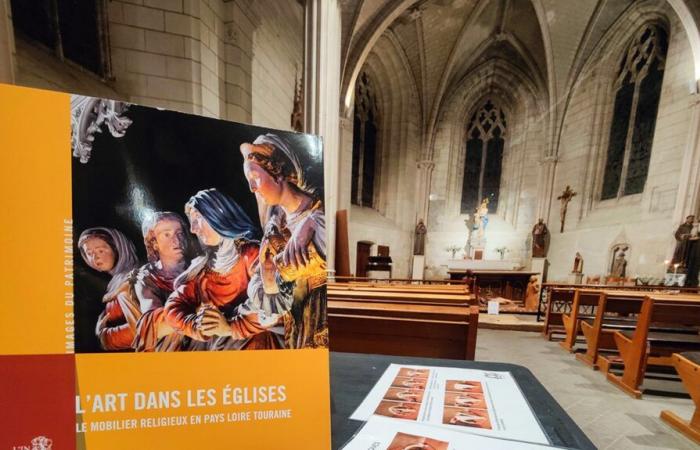 Release of a book on art in churches, religious furniture in Pays Loire Touraine