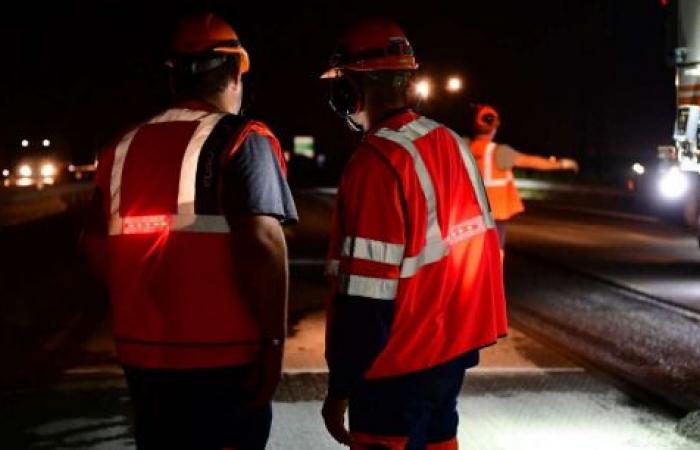 nighttime closure of the Nîmes-Garons interchange on the A54