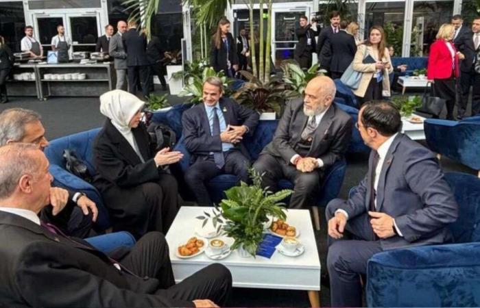 Erdoğan met with Greek leader Hristodulidis: They drank coffee and ate croissants