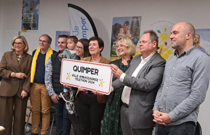 Finistère. Quimper, ambassador city for Telethon 2024