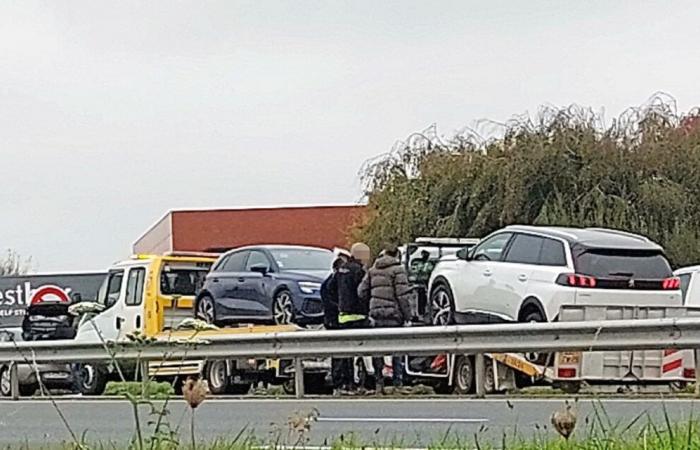 In Henvic, the police shoot at two cars having forced a blockade at the Corde bridge [Vidéo]