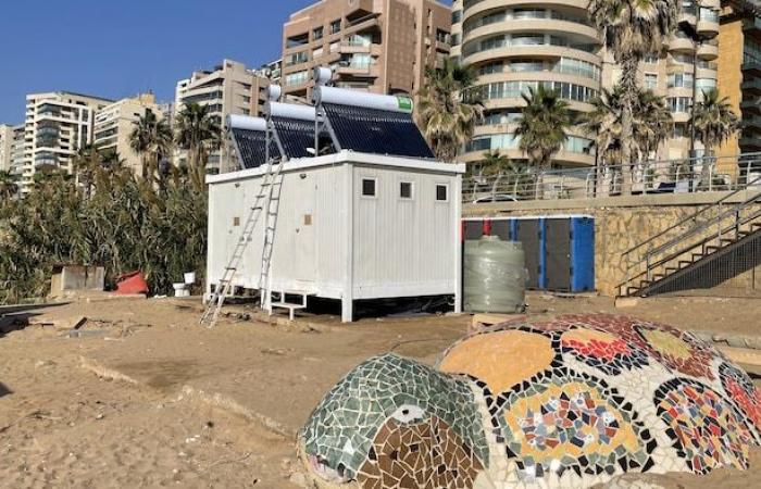 From the beaches of Beirut to the slaughterhouse, the race to house the displaced before winter | Conflict in the Middle East