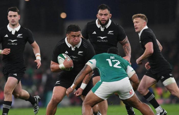 Rugby. The All Blacks master Ireland and send a message before facing France