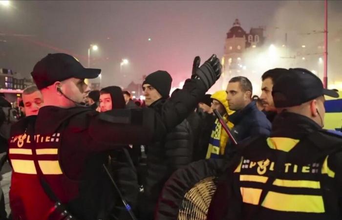 the France-Israel football match under high tension