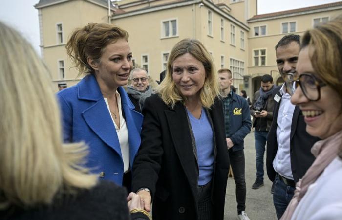 “Yaël get lost” students demonstrate against the visit of the President of the National Assembly to Lyon