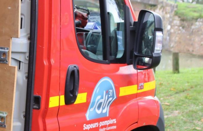 a person seriously injured in a traffic accident south-east of Toulouse