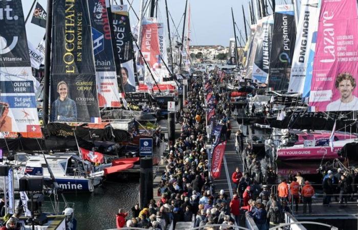 monster traffic jam on the quays, Le Cam in sovereign… The atmosphere rises on the pontoons two days before the big departure