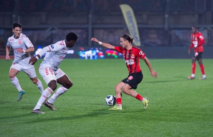 National: a hat-trick from Benkaid cracks Boulogne at the end of the match