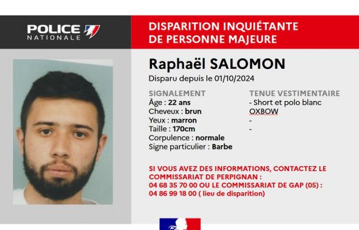 Worrying disappearance: a young resident of Hautes-Alpes wanted since the beginning of October could be in Perpignan