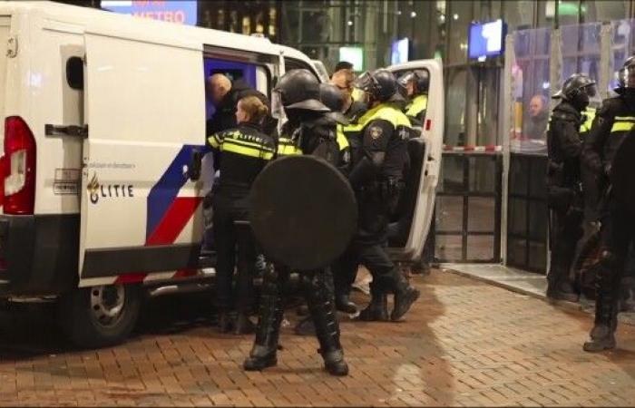 Israeli soccer fans were attacked in Amsterdam. The violence was condemned as antisemitic