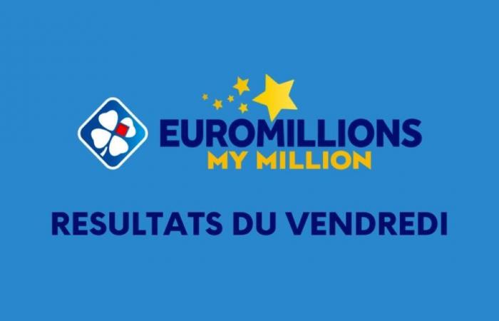 The results of the Euromillions draw for Friday November 8, 2024