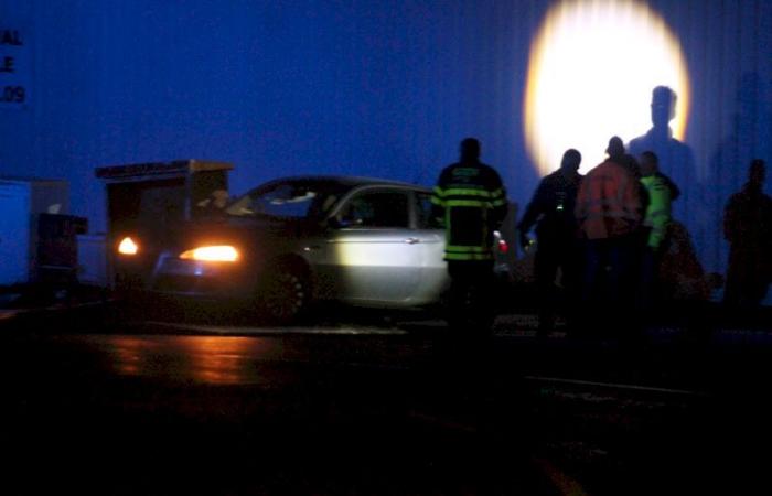 Montceau – A car hits a gas box, the driver disappears