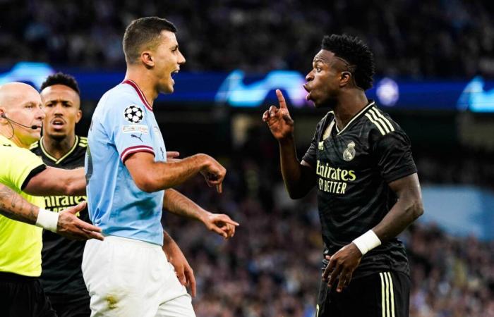 tiny gap between Rodri and Vinicius revealed