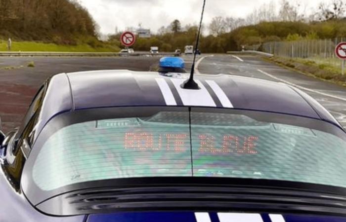 Wrong-flow chase on the A9 motorway