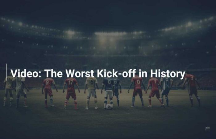 Video: The Worst Kickoff in History