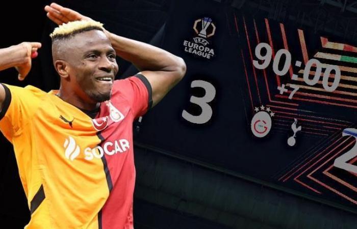 Galatasaray's Victor Osimhen shook Europe! 'He insulted the Tottenham defense' – Galatasaray