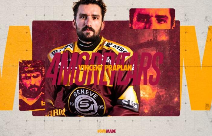 Vincent Praplan extends for 4 years!