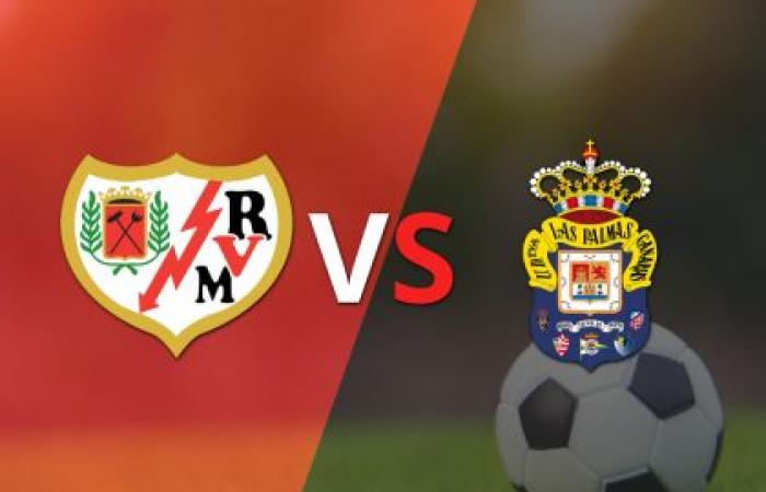 The actions of the duel between Rayo Vallecano and UD Las Palmas begin | Spanish League