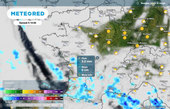 latest forecast update for the weekend. Will the sun finally return to the north of France?