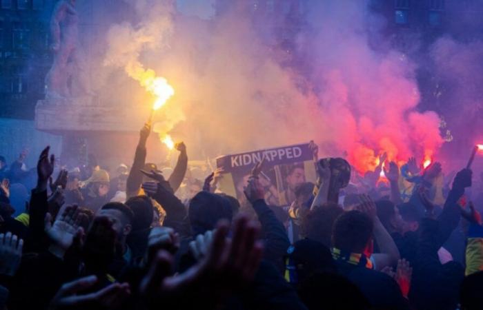 Israeli football fans clash with protesters in Amsterdam | Israel-Palestine conflict News