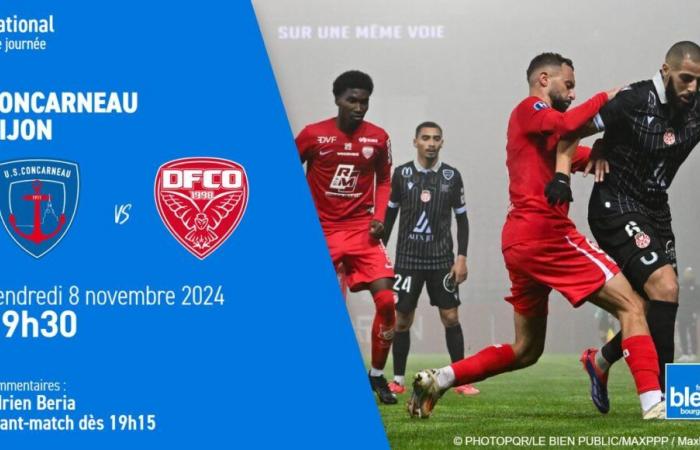 National – The huge blow of the DFCO which brings down Concarneau at home