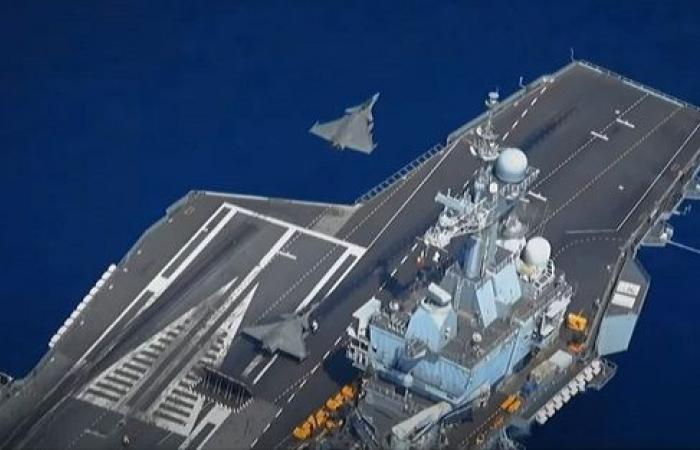 The aircraft carrier Charles de Gaulle will head towards the Pacific Ocean during the Clemenceau 25 mission