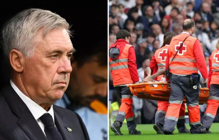 Real Madrid star stretchered off with injury that could ruin their season – Football News