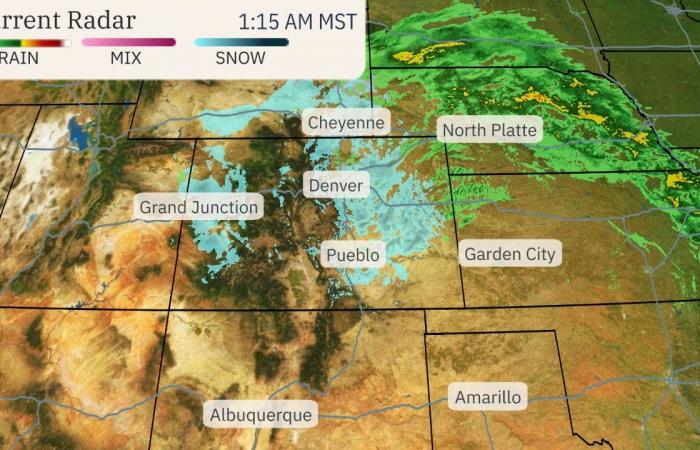 Winter Storm Spreads To Colorado