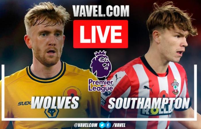 Wolverhampton vs Southampton LIVE Score Updates (1-0) | November 9, 2024