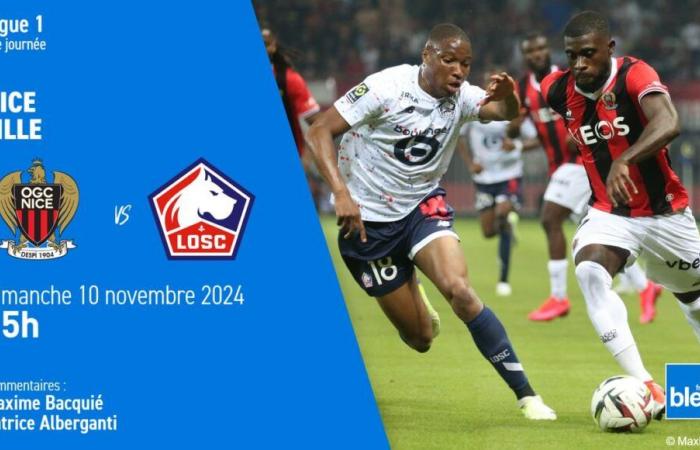 OGC Nice – Lille: watch the match in full on France Bleu Azur