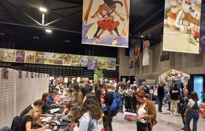 four generations rub shoulders at the Gradignan Comics Weekend