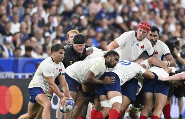 XV of France. When is the next match of the autumn tour against the All Blacks?