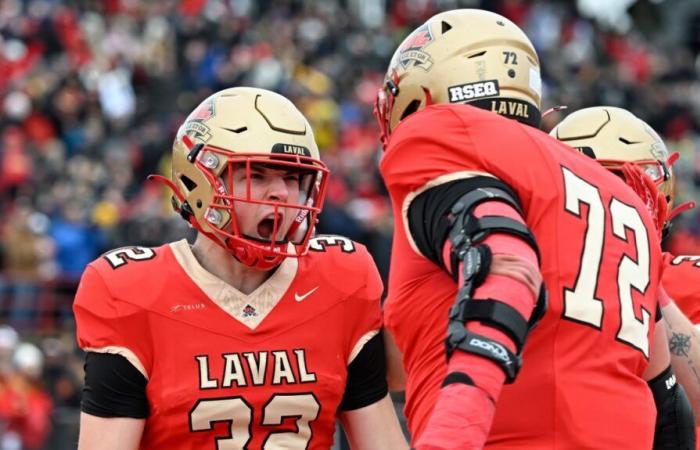 Dunsmore Cup: the Rouge et Or champion after a victory against the Carabins