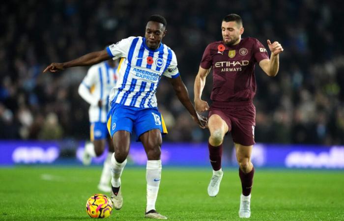 Brighton overthrows a still ill Manchester City – Premier League – J11 – Brighton-Manchester City (2-1)