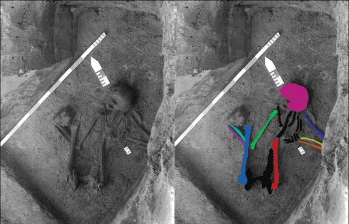 A unique tomb in Belgium: a mixture of Neolithic and Roman human remains