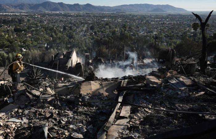 In pictures. Firefighters gain ground amid destructive blaze near Los Angeles