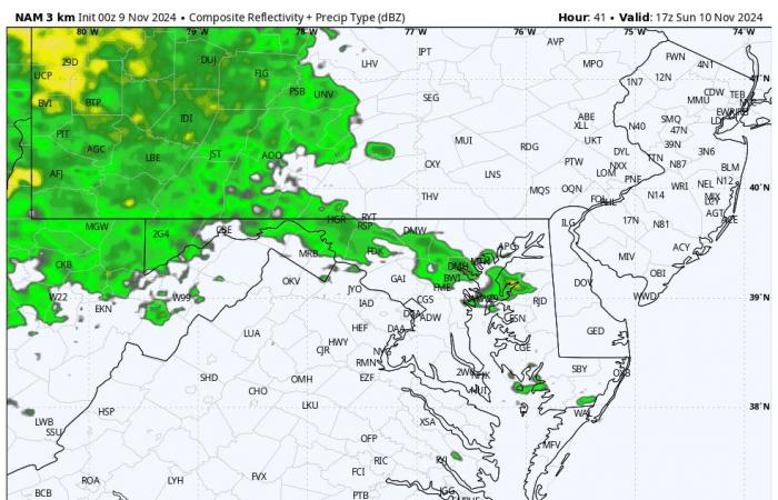 November 9 Cooler Temperatures And Needed Rain On The Way Tomorrow