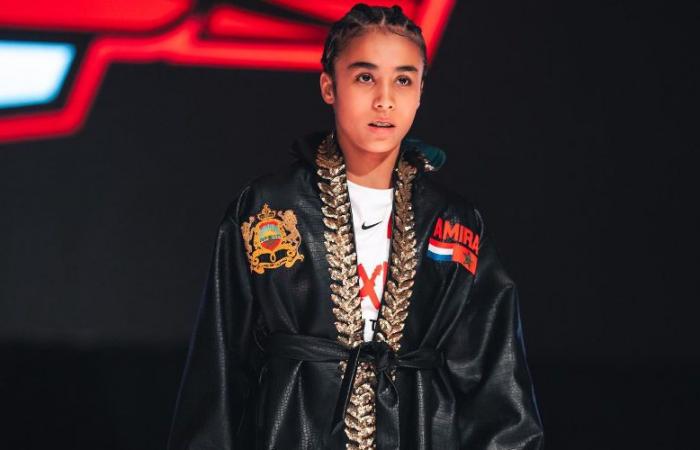 Moroccan-Dutch Amira Tahri is once again world kickboxing champion