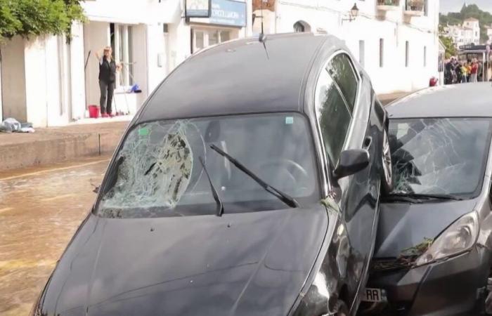 in Catalonia, Cadaqués in turn ravaged by torrential rains